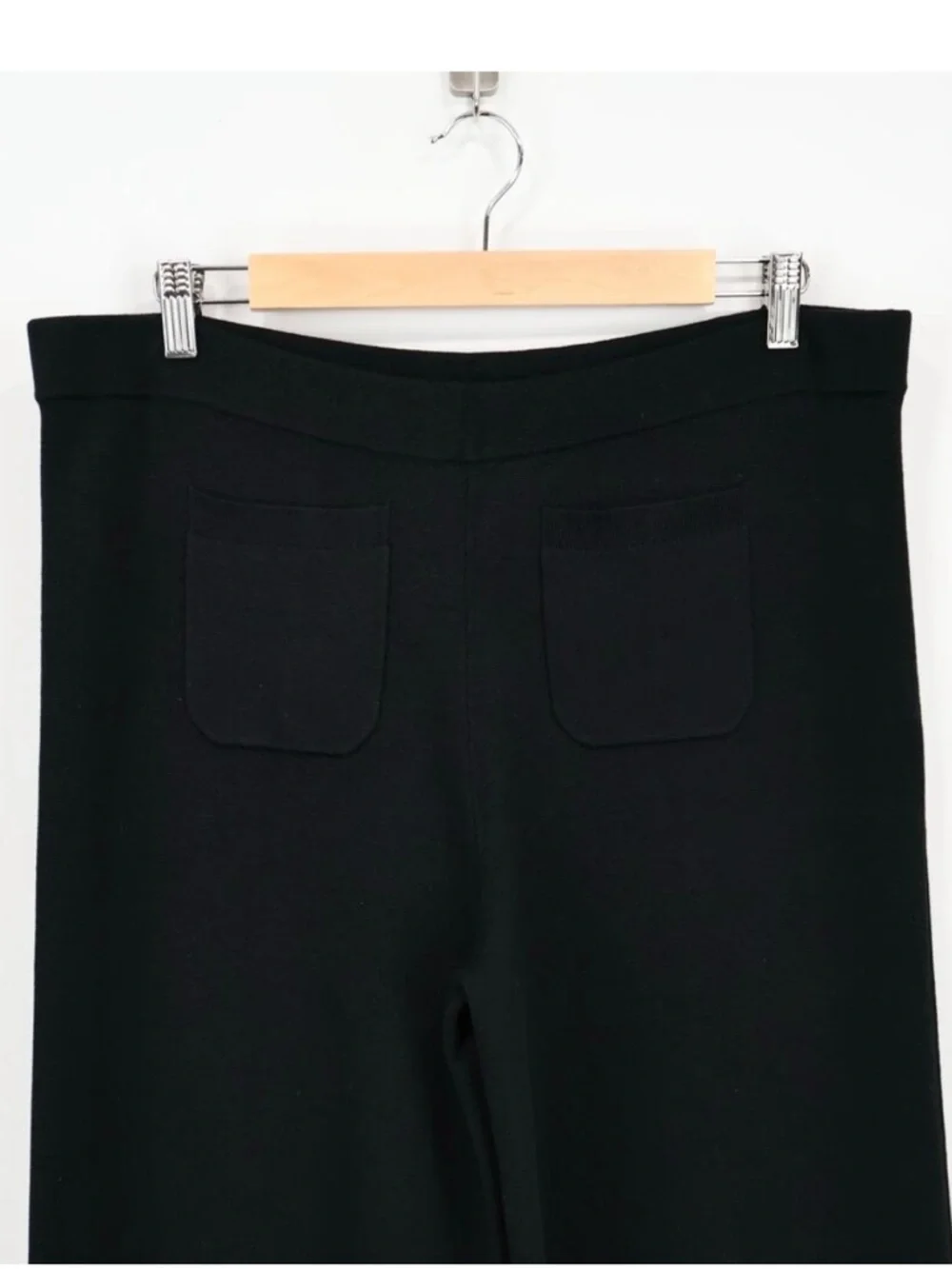 J. Crew - Black Sailor Sweater Trouser Pants in Tencel Lyocell Blend